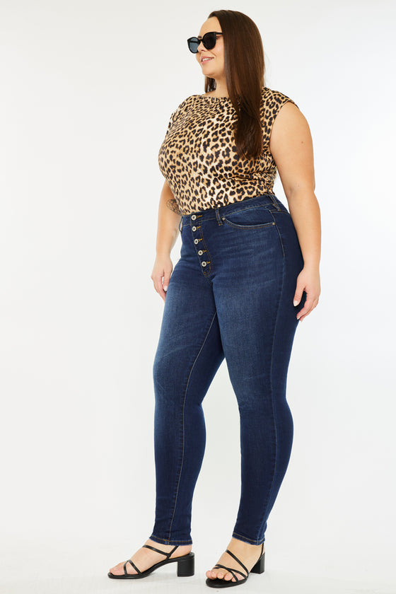 Tabetha High Rise Curvy Fit Jeans (Plus Size)