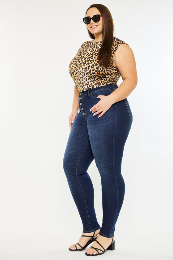 Tabetha High Rise Curvy Fit Jeans (Plus Size)