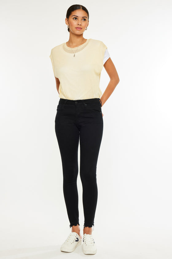 May High Rise Ankle Skinny Jeans