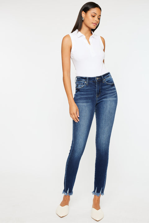 Jay High Rise Ankle Skinny Jeans - Official Kancan USA