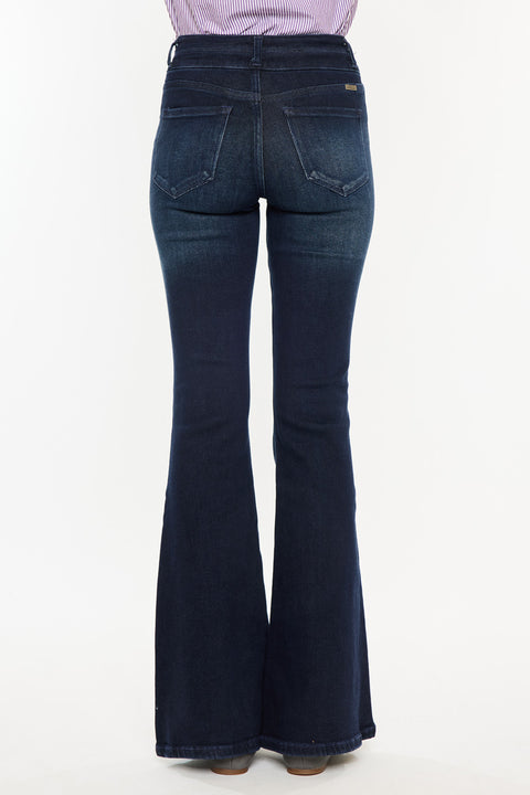 Vida High Rise Flare Jeans - Official Kancan USA