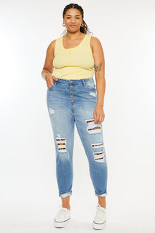  Beatrice High Rise Ankle Skinny (Plus Size) - Official Kancan USA