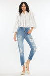 Leona High Rise Ankle Skinny Jeans