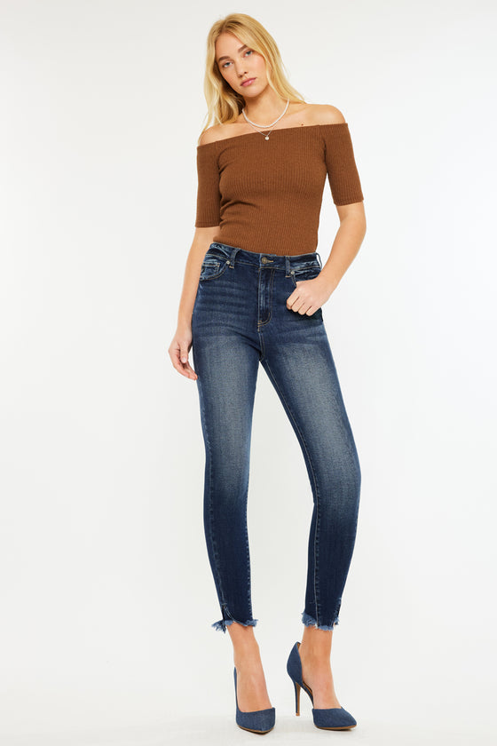 Layna Ultra High Rise Ankle Skinny Jeans