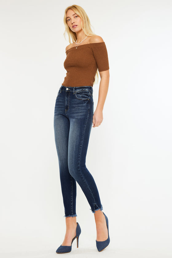 Layna Ultra High Rise Ankle Skinny Jeans