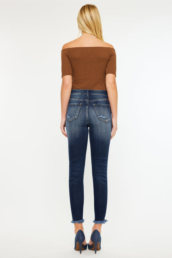 Layna Ultra High Rise Ankle Skinny Jeans