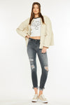 Lourdes High Rise Ankle Skinny Jeans