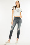 Lourdes High Rise Ankle Skinny Jeans