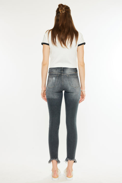 Lourdes High Rise Ankle Skinny Jeans