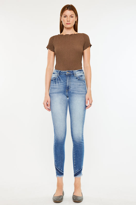 Shiloh High Rise Ankle Skinny Jeans