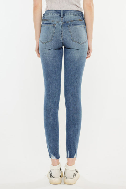 Penelope High Rise Ankle Skinny Jeans - Official Kancan USA