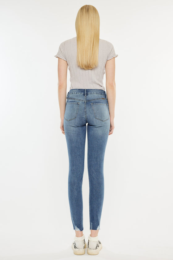 Penelope High Rise Ankle Skinny Jeans - Official Kancan USA