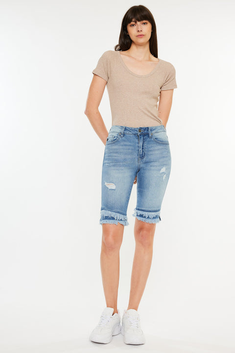 Karyn High Rise Bermuda Shorts - Official Kancan USA