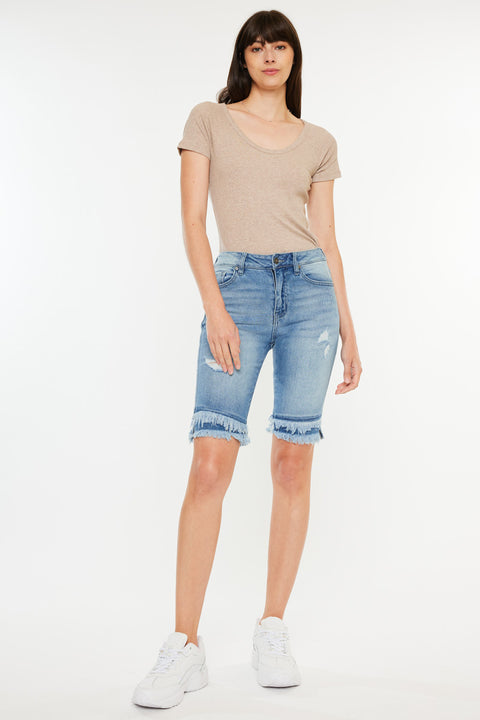 Karyn High Rise Bermuda Shorts - Official Kancan USA