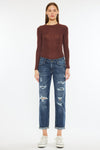 Devika Mid Rise Boyfriend Jeans