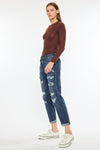 Devika Mid Rise Boyfriend Jeans