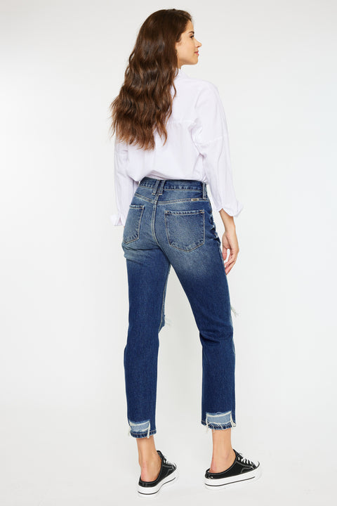 Larisa Ultra High Rise Mom Jeans - Official Kancan USA