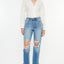 Regina High Rise Mom Jeans - Official Kancan USA