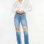 Regina High Rise Mom Jeans - Official Kancan USA