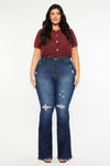 Solange High Rise Flare Jeans (Plus Size)