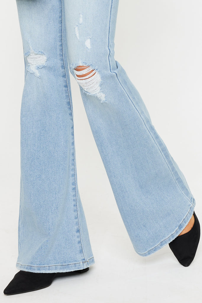 Odie High Rise Flare Jeans - Official Kancan USA