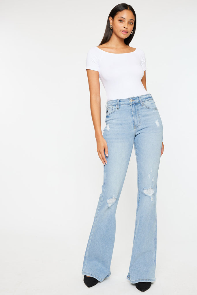 Odie High Rise Flare Jeans - Official Kancan USA