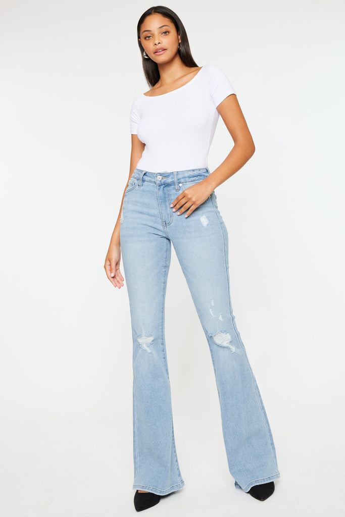 Odie High Rise Flare Jeans - Official Kancan USA