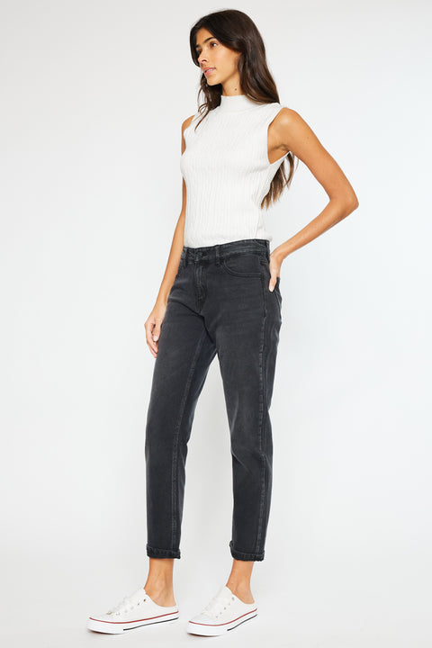 Ilia High Rise 90's Straight Leg Jeans - Official Kancan USA