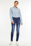 Mendy Mid Rise Super Skinny Jeans