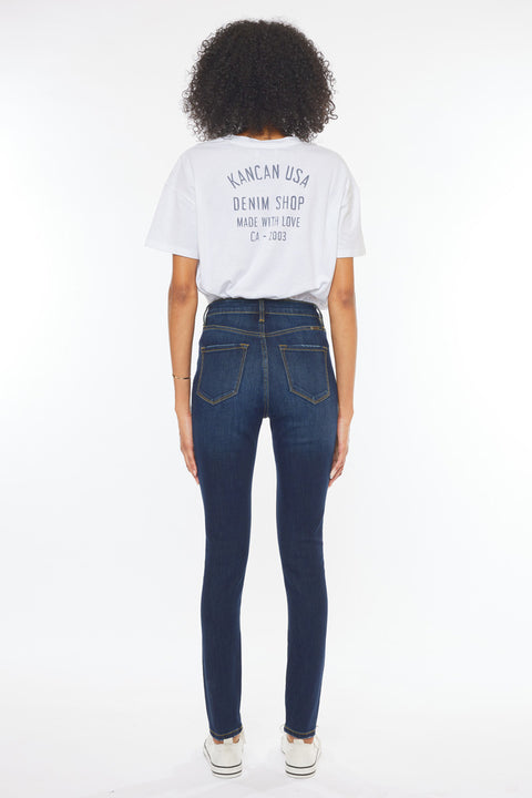 Hallie Ultra High Rise Super Skinny Jeans