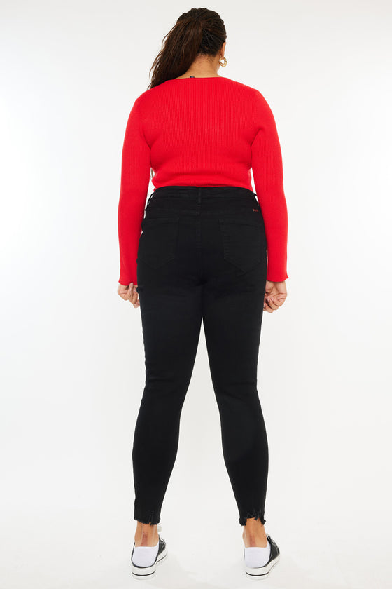 Mary Ultra High Rise Super Skinny Jeans (Plus Size)