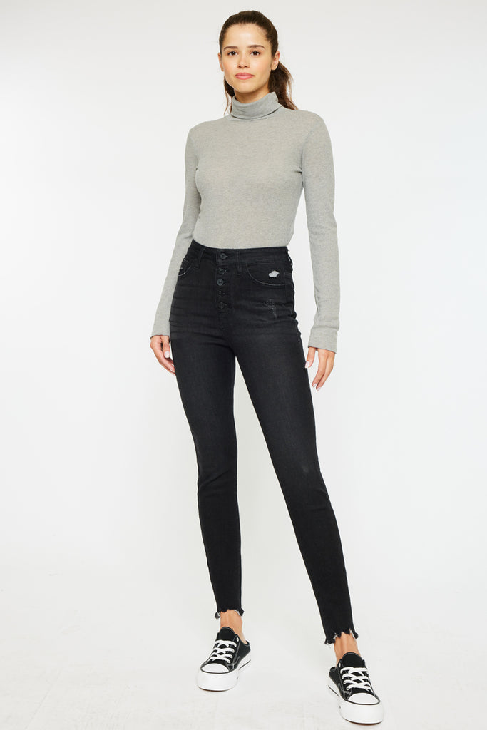 Greyson High Rise Super Skinny Jeans - Official Kancan USA