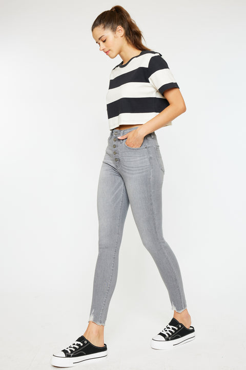 Tamara High Rise Ankle Skinny Jeans - Official Kancan USA