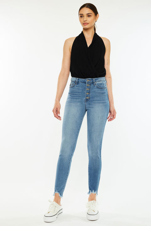 Greyson High Rise Super Skinny Jeans - Official Kancan USA