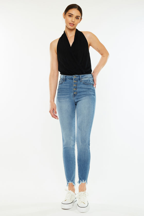 Greyson High Rise Super Skinny Jeans - Official Kancan USA