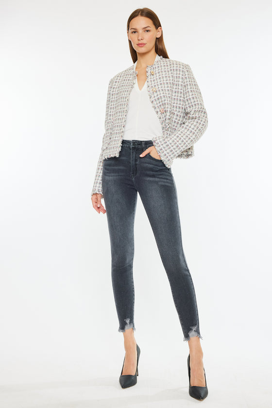 Esther High Rise Ankle Skinny Jeans