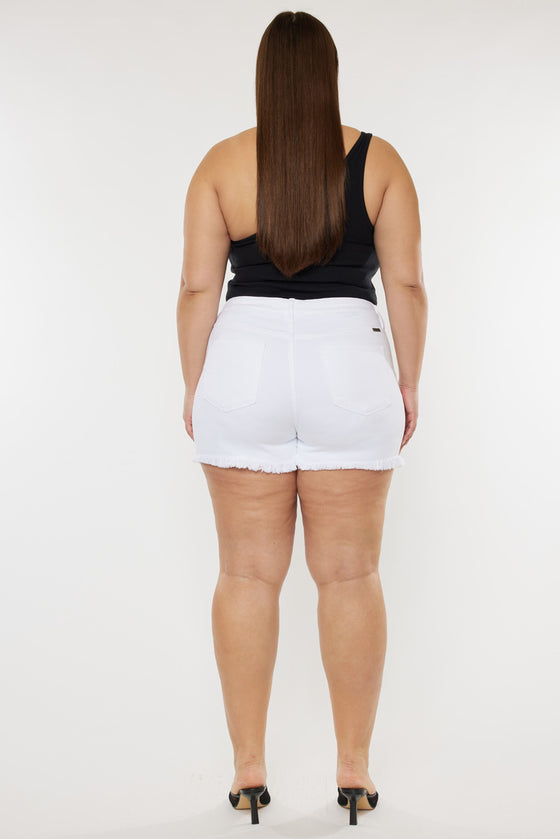 Cleo High Rise Shorts (Plus Size) - Official Kancan USA