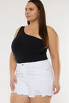 Cleo High Rise Shorts (Plus Size) - Official Kancan USA