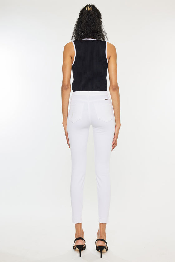 Kendra High Rise Ankle Skinny Jeans - Official Kancan USA