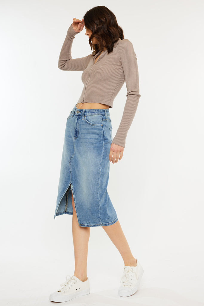 Paloma High Rise Midi Skirt - Official Kancan USA