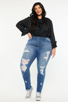  Lynn High Rise Super Skinny Jeans (Plus Size)