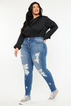 Lynn High Rise Super Skinny Jeans (Plus Size)