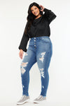 Lynn High Rise Super Skinny Jeans (Plus Size)