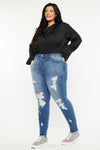 Lynn High Rise Super Skinny Jeans (Plus Size)