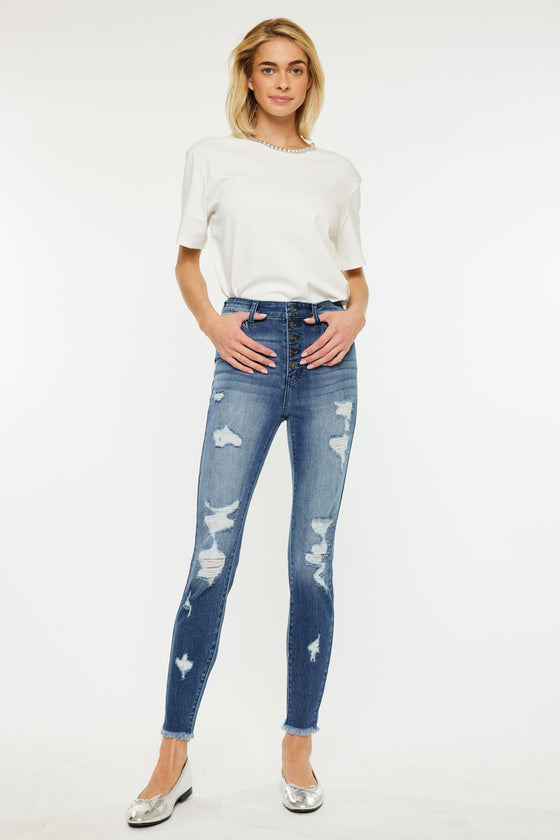 Lola High Rise Super Skinny Jeans