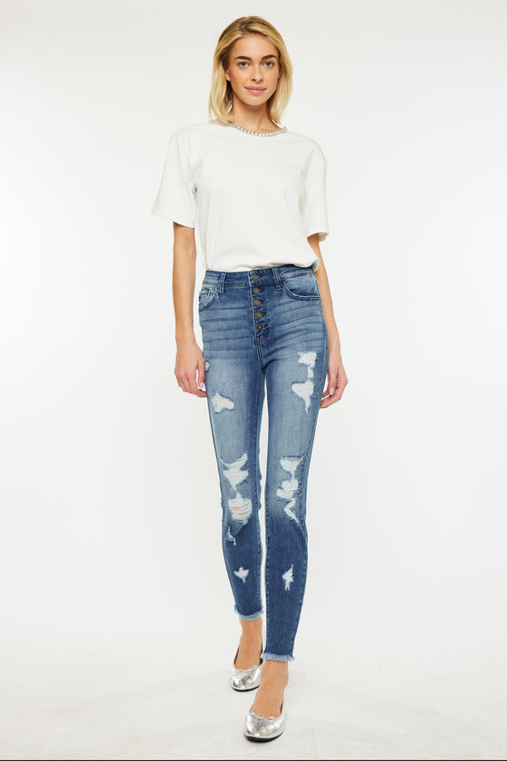 Lola High Rise Super Skinny Jeans