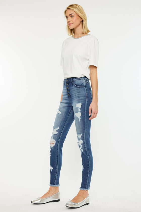 Lola High Rise Super Skinny Jeans