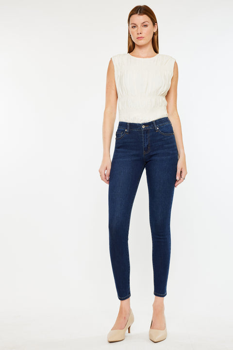 Laurielle High Rise Ankle Skinny Jeans