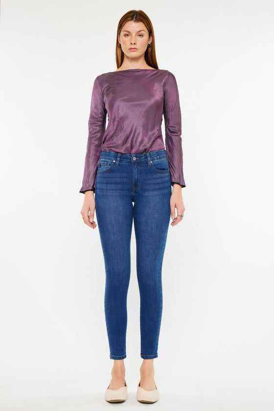 Laurielle High Rise Ankle Skinny Jeans