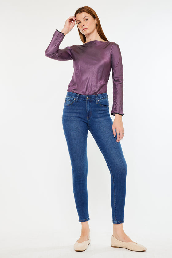 Laurielle High Rise Ankle Skinny Jeans